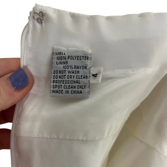 Jovani Elegant White Dress - Picture 8 of 14